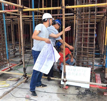 桂華分公司：堅(jiān)守崗位，端午節(jié)建設(shè)工地不停歇