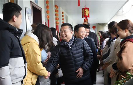 【開(kāi)工大吉】新年新氣象！公司領(lǐng)導(dǎo)班子向干部職工拜年