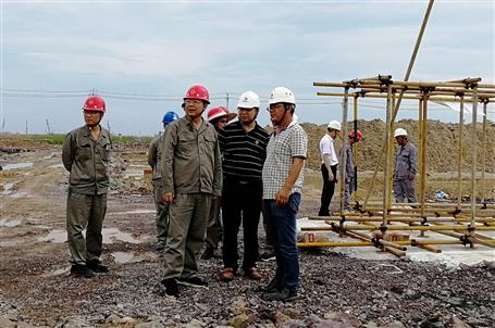 防城港鋼鐵基地項目：搶抓施工進度 確保工程質(zhì)量