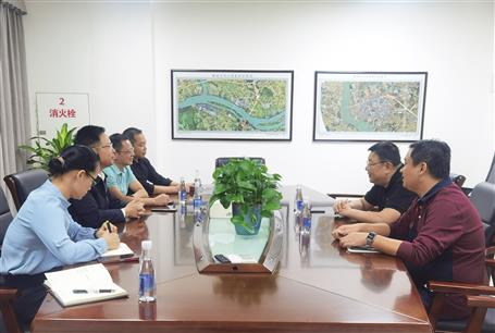 賴海標(biāo)、陶禮智到柳州祥云集團(tuán)座談交流