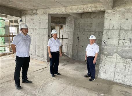 蒙勝益帶隊到冶建金港分公司項目開展“壯族三月三”“五一”節(jié)期間安全生產專項檢查