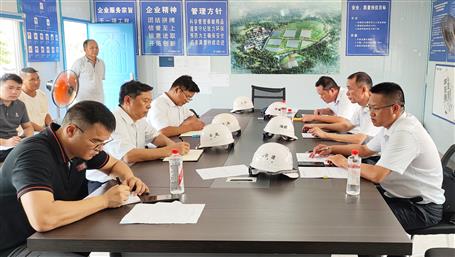 何勇到桂金分公司項(xiàng)目開(kāi)展節(jié)前安全生產(chǎn)專(zhuān)項(xiàng)檢查