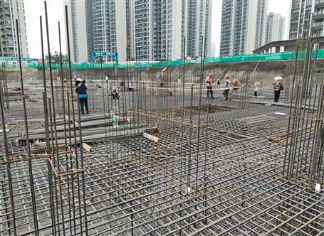 【奮戰(zhàn)三季度 打贏攻堅戰(zhàn)】廣東公司中恒星月灣花園項目搶工期趕進度沖產(chǎn)值